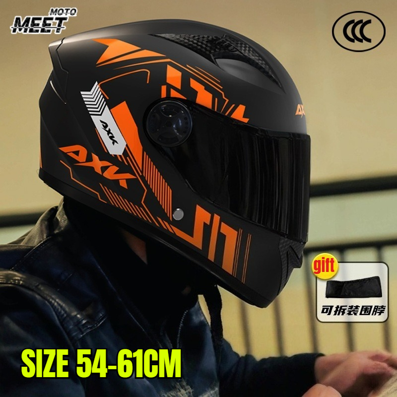 Full Face Motorcycle Helmet With Bluetooth - Casco da Moto Professionale per Fuoristrada