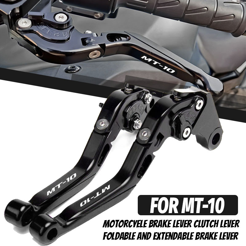 Cnc Aluminum Adjustable Brake Clutch Levers - Per MT-10 MT10 mt 10 2016-2021
