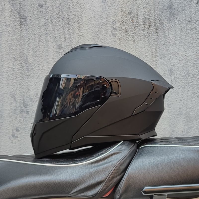 Casco da moto integrale unisex - Dual Visor Motorcycle Racing Helmet recensione e prezzo