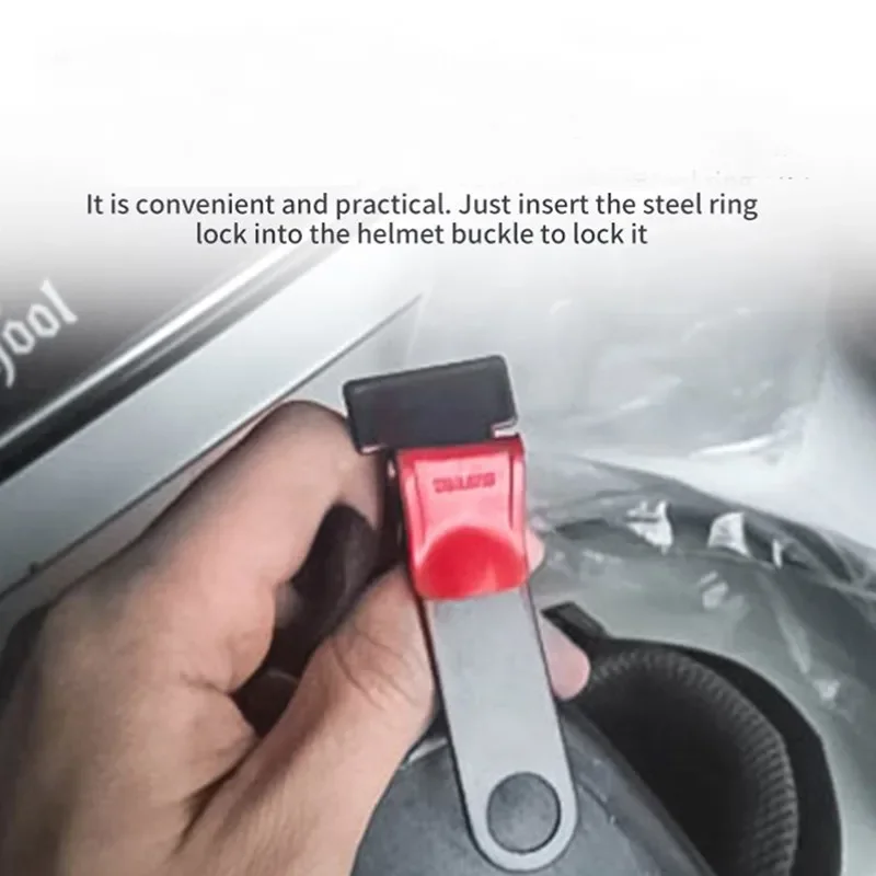 1 paio di fibbie antifurto per - Quick Release Buckle Motorcycle Helmet recensione e prezzo