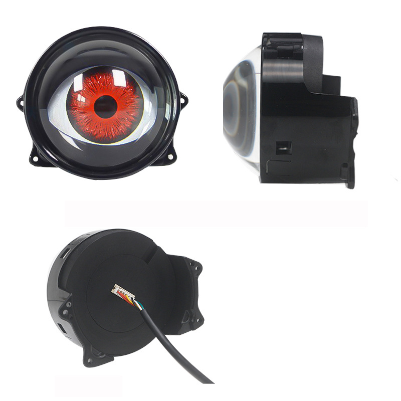 Faro a LED Devil Eye, lampada  - Universal Motorcycle Led Headlight Projector recensione e prezzo