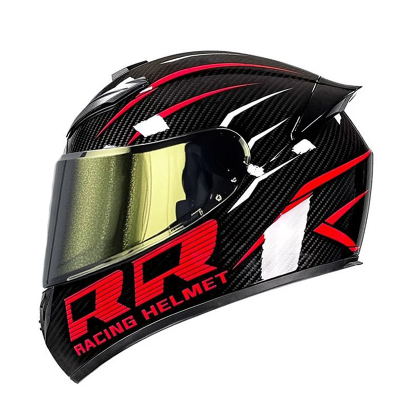 Casco Moto Unisex DOT, Casco d - Full Face Motorcycle Helmet With Bluetooth recensione e prezzo