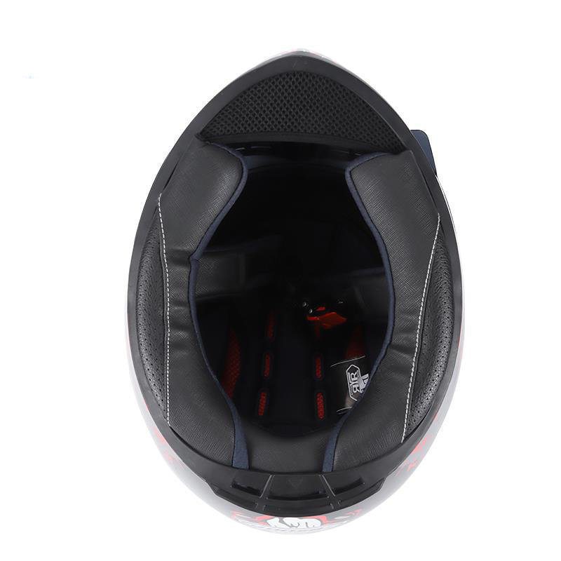Casco Moto Unisex DOT, Casco d - Full Face Motorcycle Helmet With Bluetooth recensione e prezzo