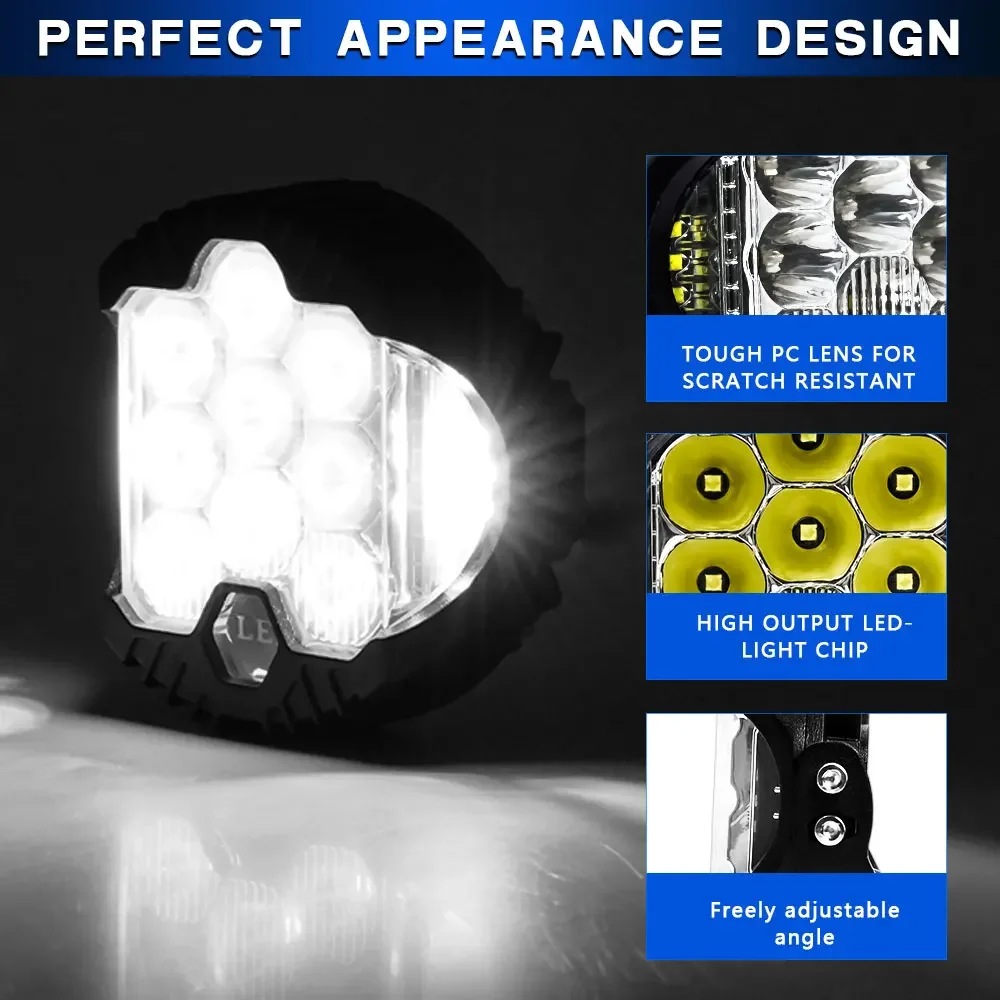 3 pollici Led Search Bar Wok L - Universal Motorcycle Led Headlight Projector recensione e prezzo